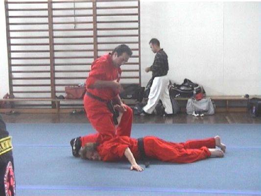 Kuk Sa Nim demonstrates Self Defense Tech